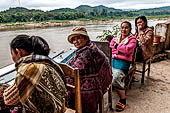 Luang Prabang, Laos - The Pak Ou Buddha Caves, Laos. Waiting for the tourists. 